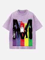 Maroon 5 Print Round Neck T-shirt