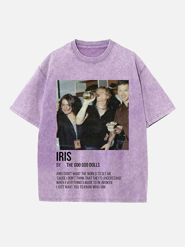 The Goo Goo Dolls Print Round Neck T-shirt