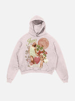 Sabrina Carpenter Print Slant Pockets Hoodie