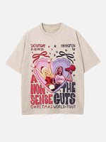 Sabrina Carpenter Print Round Neck T-shirt