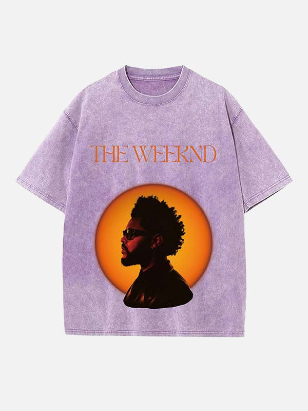 The Weeknd Print Round Neck T-shirt