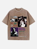 Don Toliver Print Round Neck T-shirt