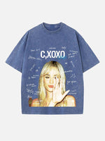 Camila Cabello Print Round Neck T-shirt