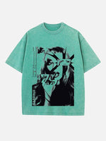 Sabrina Carpenter Print Round Neck T-shirt