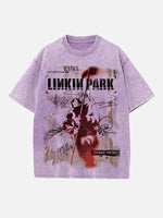 Linkin Park Print Round Neck T-shirt