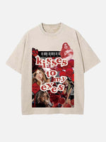 Tate McRae Print Round Neck T-shirt
