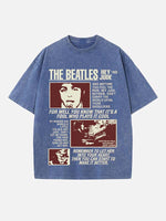 The Beatles Print Round Neck T-shirt