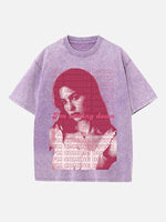 Gracie Abrams Print Round Neck T-shirt