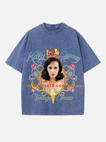 Katy Perry Print Round Neck T-shirt