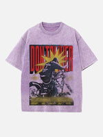 Don Toliver Print Round Neck T-shirt