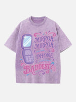 HUNTR/X Print Round Neck T-shirt