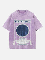 Madison Beer Print Round Neck T-shirt