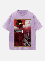 Rihanna Print Round Neck T-shirt