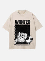 Beyoncé Print Round Neck T-shirt