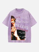 The Killers Print Round Neck T-shirt