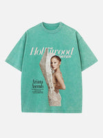 Ariana Grande Print Round Neck T-shirt