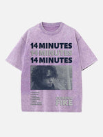 Dominic Fike Print Round Neck T-shirt