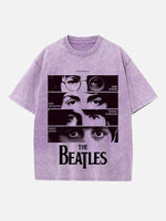 The Beatles Print Round Neck T-shirt