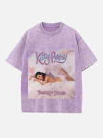 Katy Perry Print Round Neck T-shirt