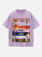 Kali Uchis Print Round Neck T-shirt