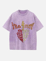 Bon Jovi Print Round Neck T-shirt