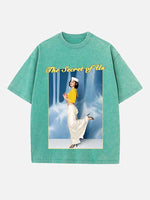 Gracie Abrams Print Round Neck T-shirt