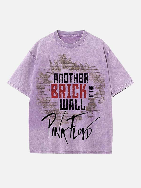 Pink Floyd Print Round Neck T-shirt