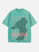 The Killers Print Round Neck T-shirt