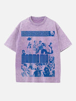 ABBA Print Round Neck T-shirt