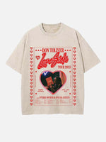 Don Toliver Print Round Neck T-shirt