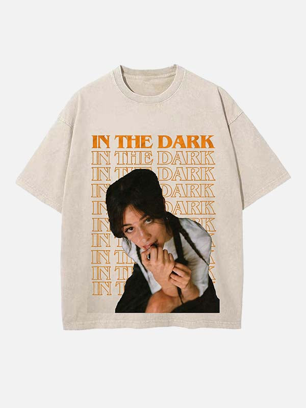 Camila Cabello Print Round Neck T-shirt