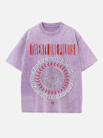 Twenty One Pilots Print Round Neck T-shirt