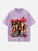 KATSEYE Print Round Neck T-shirt