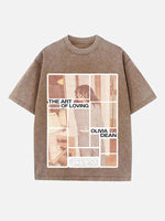 Olivia Dean Print Round Neck T-shirt