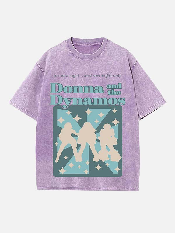 ABBA Print Round Neck T-shirt