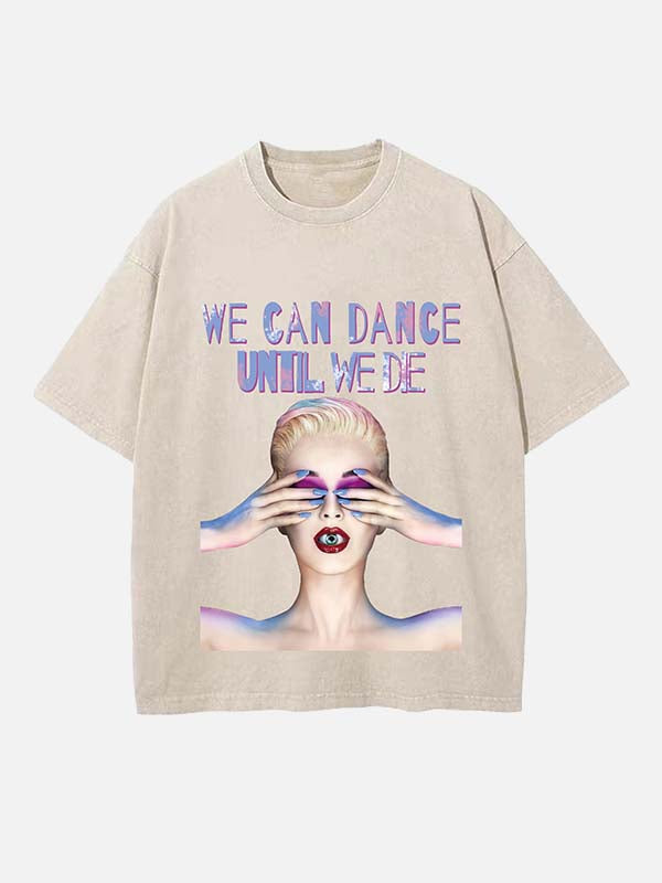 Katy Perry Print Round Neck T-shirt