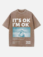 Tate McRae Print Round Neck T-shirt