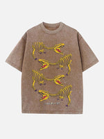 J Balvin Print Round Neck T-shirt