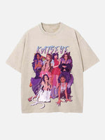 KATSEYE Print Round Neck T-shirt