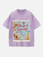 Sabrina Carpenter Print Round Neck T-shirt