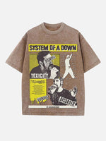 System of a Down Print Round Neck T-shirt