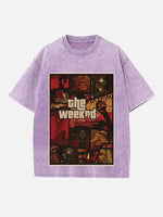 The Weeknd Print Round Neck T-shirt