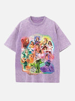 Taylor Swift Print Round Neck T-shirt