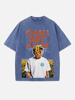 Tyler, The Creator Print Round Neck T-shirt