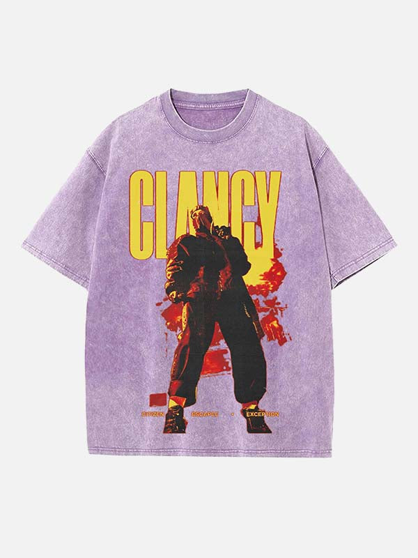 Twenty One Pilots Print Round Neck T-shirt