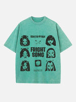 KATSEYE Print Round Neck T-shirt