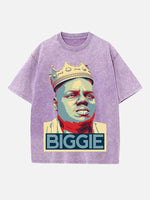The Notorious B.I.G. Print Round Neck T-shirt