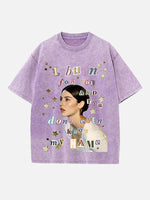Gracie Abrams Print Round Neck T-shirt