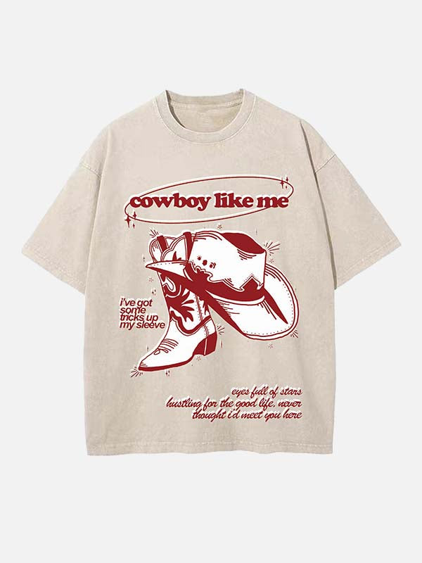 Taylor Swift Print Round Neck T-shirt