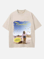 Sabrina Carpenter Print Round Neck T-shirt